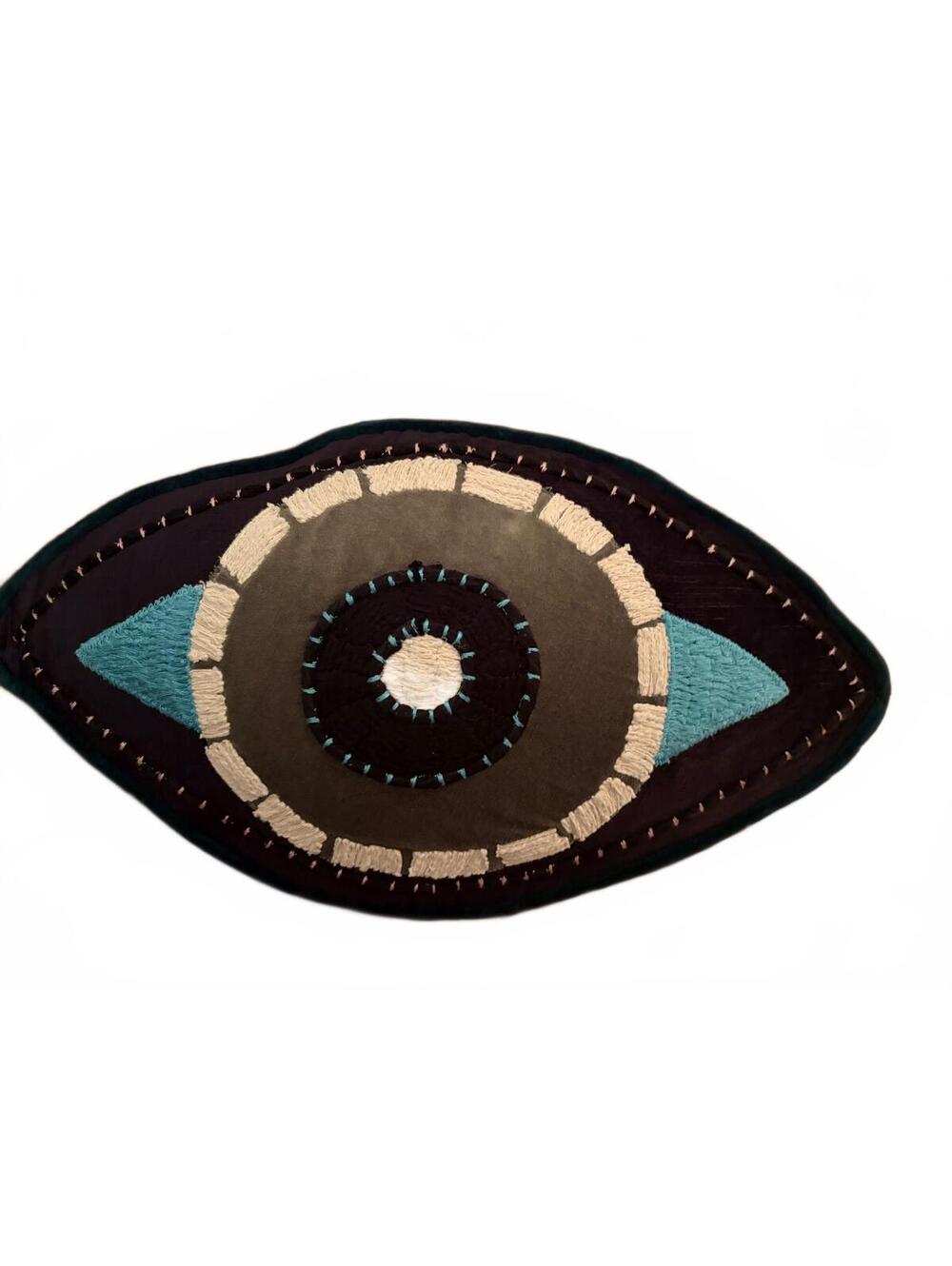 World Market Halloween decor  Eye Pillow